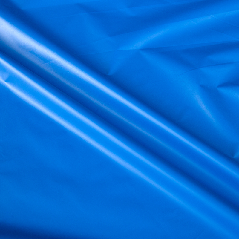 Matala hengittävä 2 kerros 100% pimennys TPU -elokuva verholle tummansininen + musta pimennyskalvo